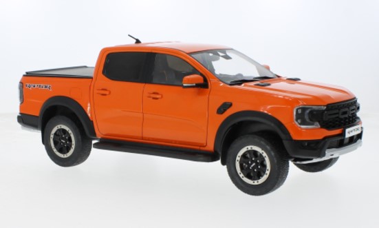 Ford Ranger Raptor 2023 Oranje - 1:18